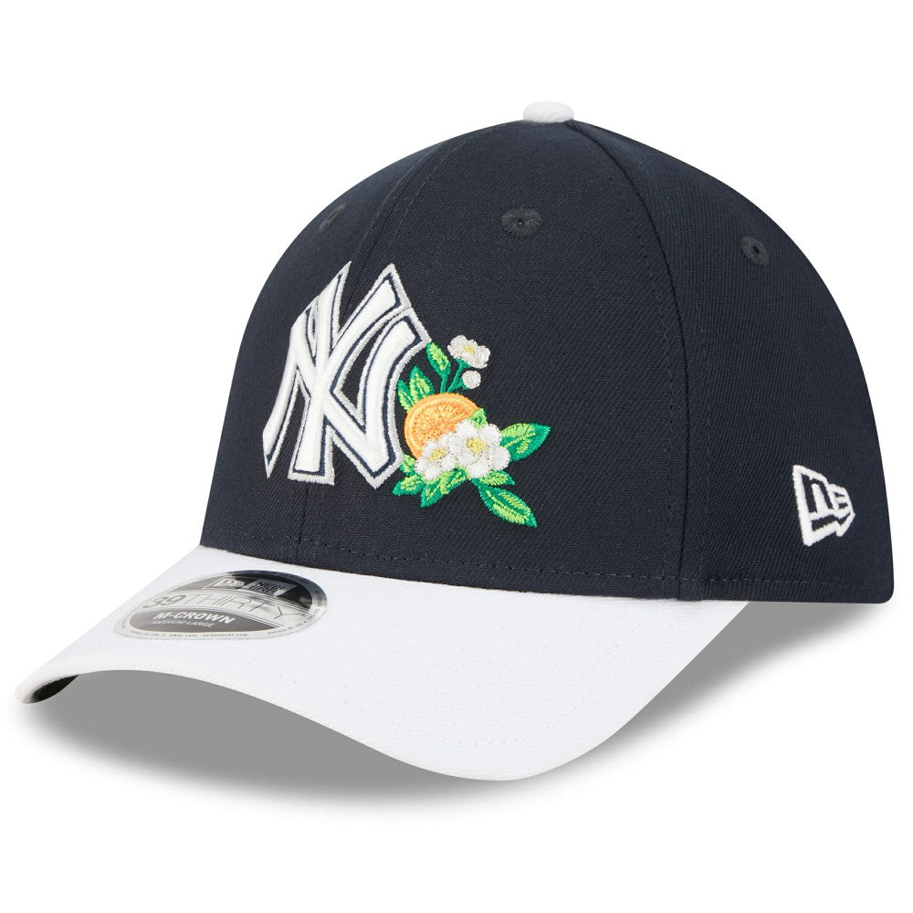 New York Yankees New Era 2026 Spring Training M-Crown 39THIRTY Flex Hat - Navy/White - New Era Sale
