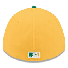 Athletics New Era 2026 Spring Training M-Crown 39THIRTY Flex Hat - Gold/Green - New Era Online