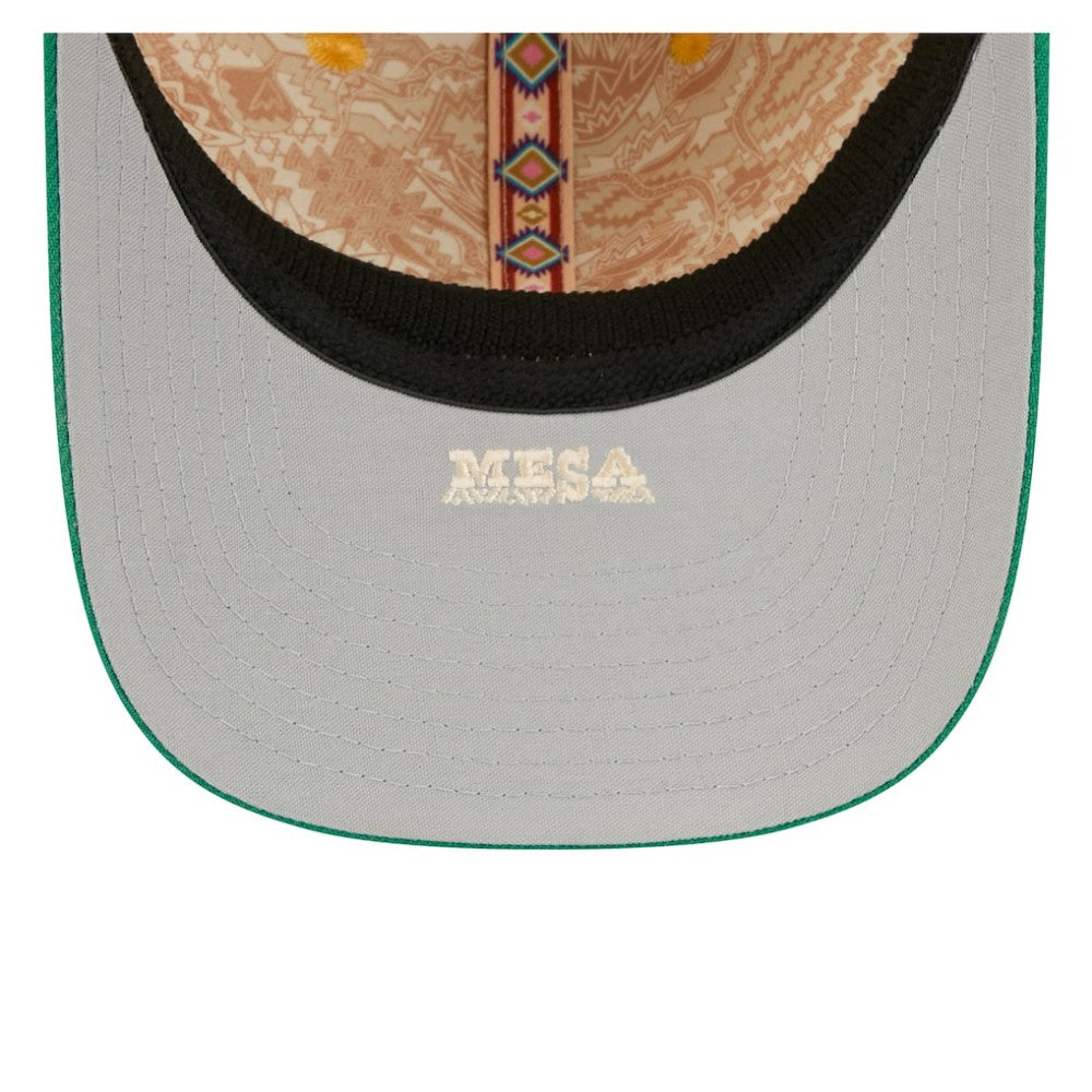 Athletics New Era 2026 Spring Training M-Crown 39THIRTY Flex Hat - Gold/Green - New Era Online