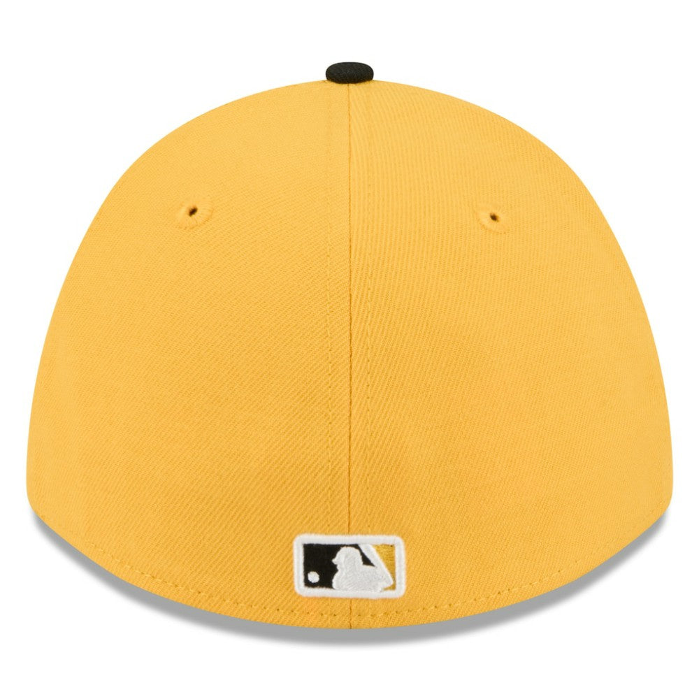 Pittsburgh Pirates New Era 2026 Spring Training M-Crown 39THIRTY Flex Hat - Gold/Black - New Era on Sale