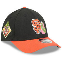 San Francisco Giants New Era 2026 Spring Training M-Crown 39THIRTY Flex Hat - Black/Orange - New Era Discount