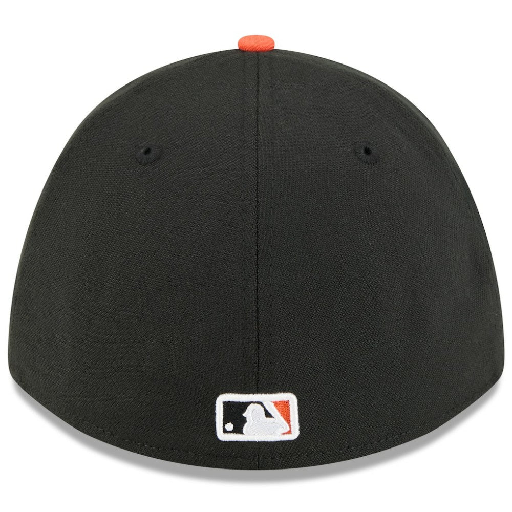 San Francisco Giants New Era 2026 Spring Training M-Crown 39THIRTY Flex Hat - Black/Orange - New Era Discount