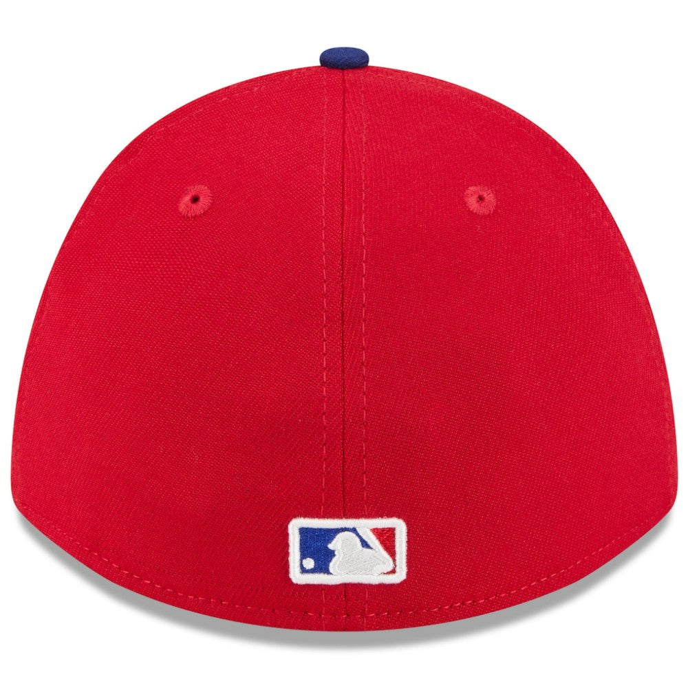 Texas Rangers New Era 2026 Spring Training M-Crown 39THIRTY Flex Hat - Red/Royal - New Era Discount