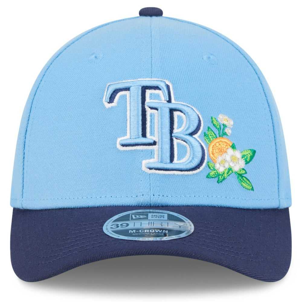 Tampa Bay Rays New Era 2026 Spring Training M-Crown 39THIRTY Flex Hat - Light Blue/Navy - New Era Lifestyle