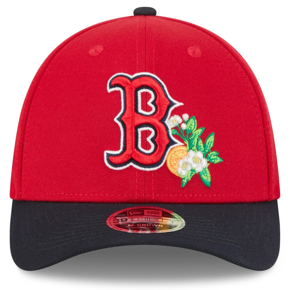Boston Red Sox New Era 2026 Spring Training M-Crown 39THIRTY Flex Hat - Red/Navy - New Era Sale