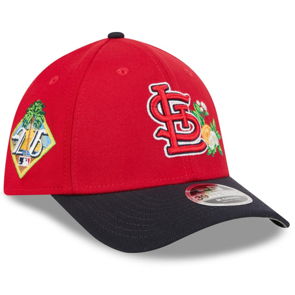 St. Louis Cardinals New Era 2026 Spring Training M-Crown 39THIRTY Flex Hat - Red/Navy - New Era on Sale