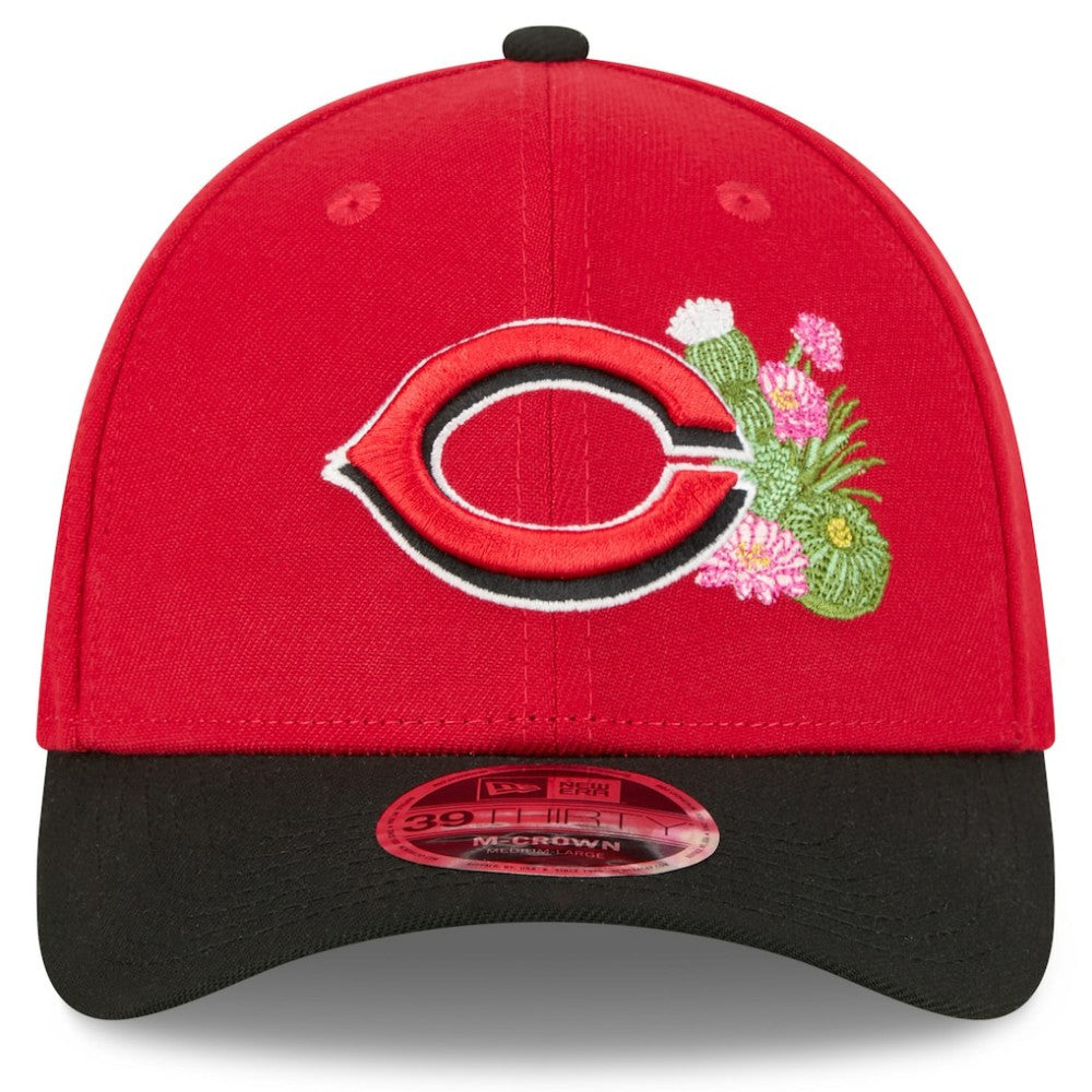 Cincinnati Reds New Era 2026 Spring Training M-Crown 39THIRTY Flex Hat - Red/Black - New Era on Sale