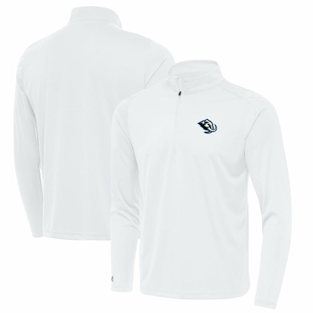 Utah Mammoth Antigua Tribute Quarter-Zip Pullover - White - NHL 203154835
