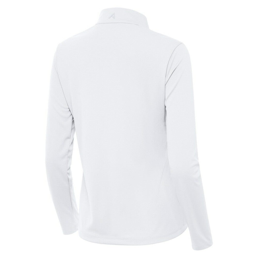 Utah Mammoth Antigua Women's Tribute Half-Zip Pullover - White - NHL 203154838