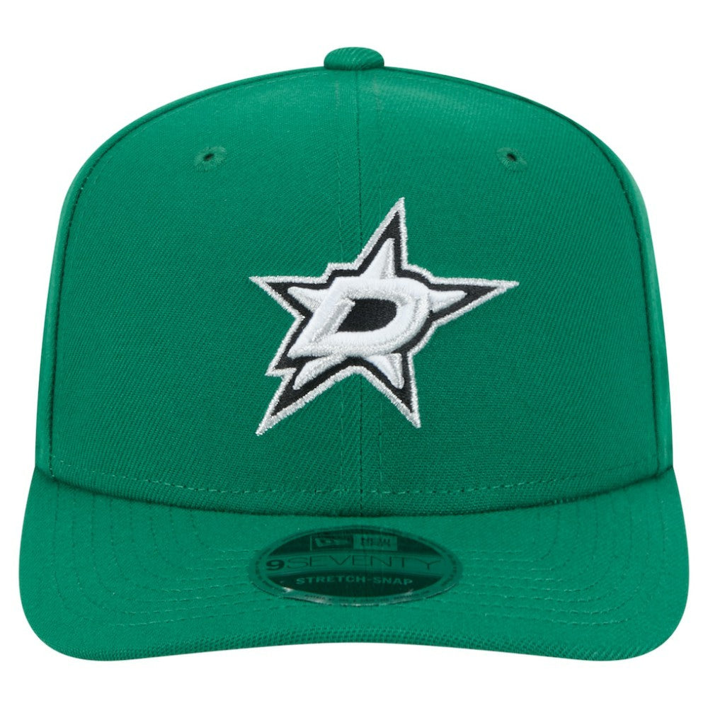 Dallas Stars New Era Logo Basic 9SEVENTY Adjustable Hat - Kelly Green - NHL 203155588