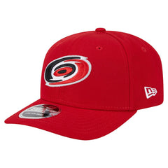 Carolina Hurricanes New Era Logo Basic 9SEVENTY Adjustable Hat - Red - NHL 203155589