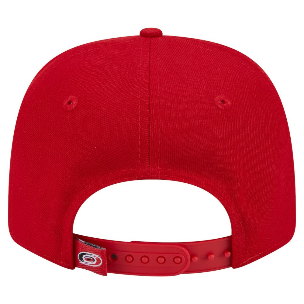 Carolina Hurricanes New Era Logo Basic 9SEVENTY Adjustable Hat - Red - NHL 203155589