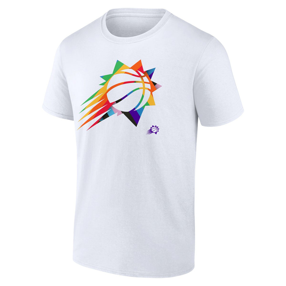 Phoenix Suns Team Logo Pride T-Shirt White