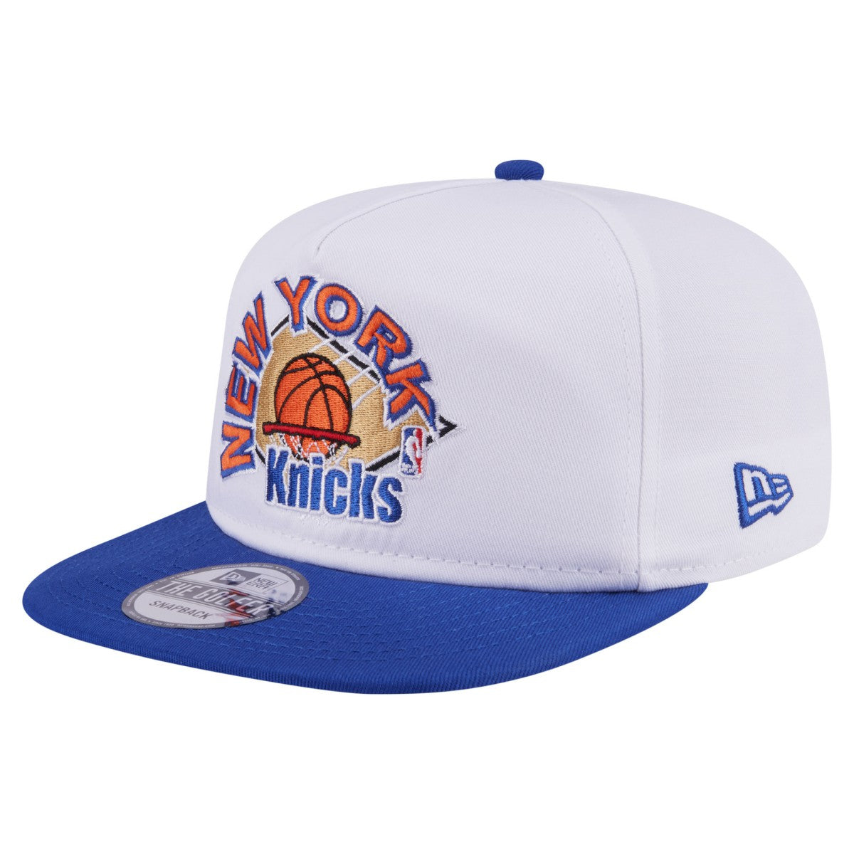 New York Knicks Hardwood Two-Tone Golfer Adjustable Hat White/Blue | New Era discount