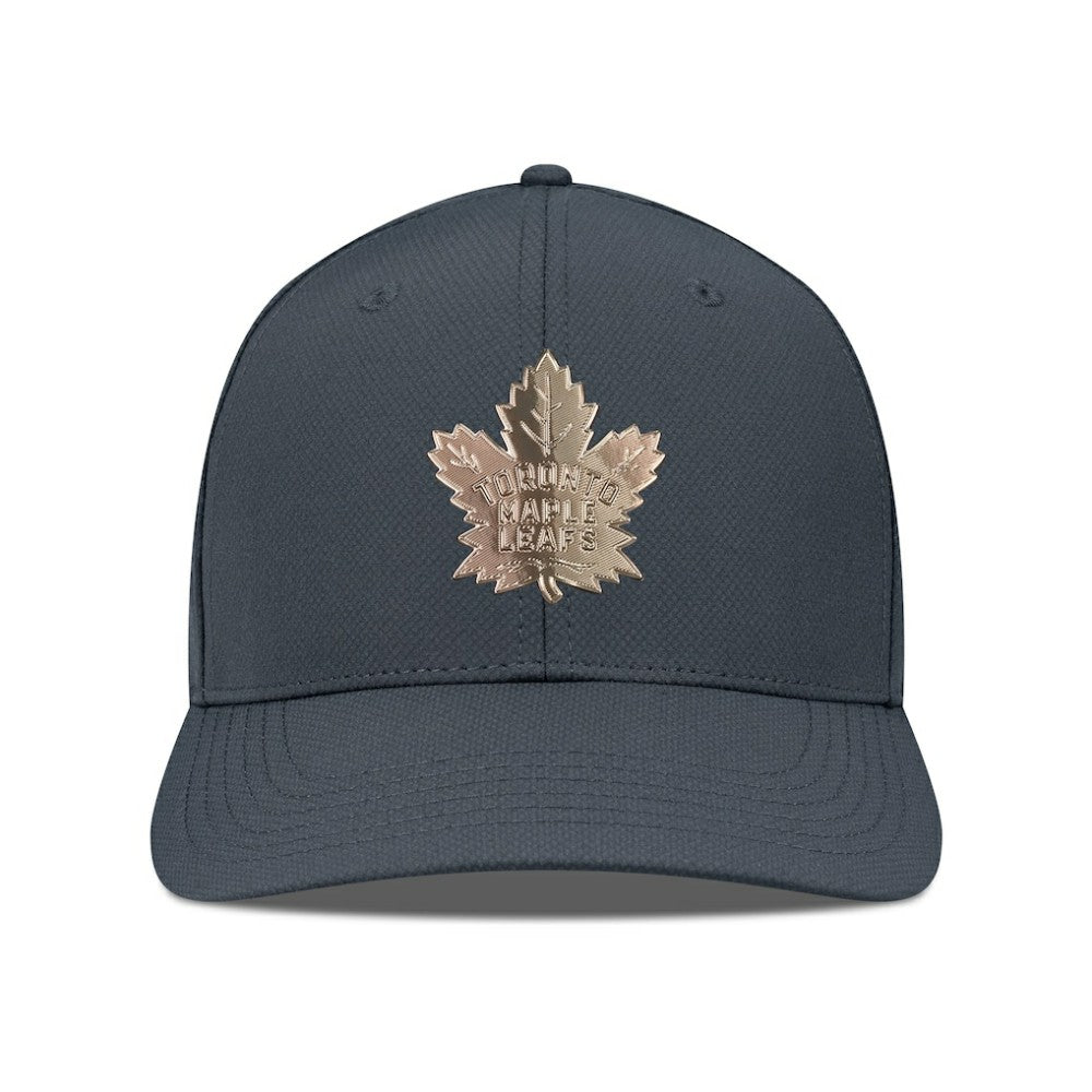 Toronto Maple Leafs Levelwear Rise Copper Insignia Flex Hat - Charcoal - NHL 203155820