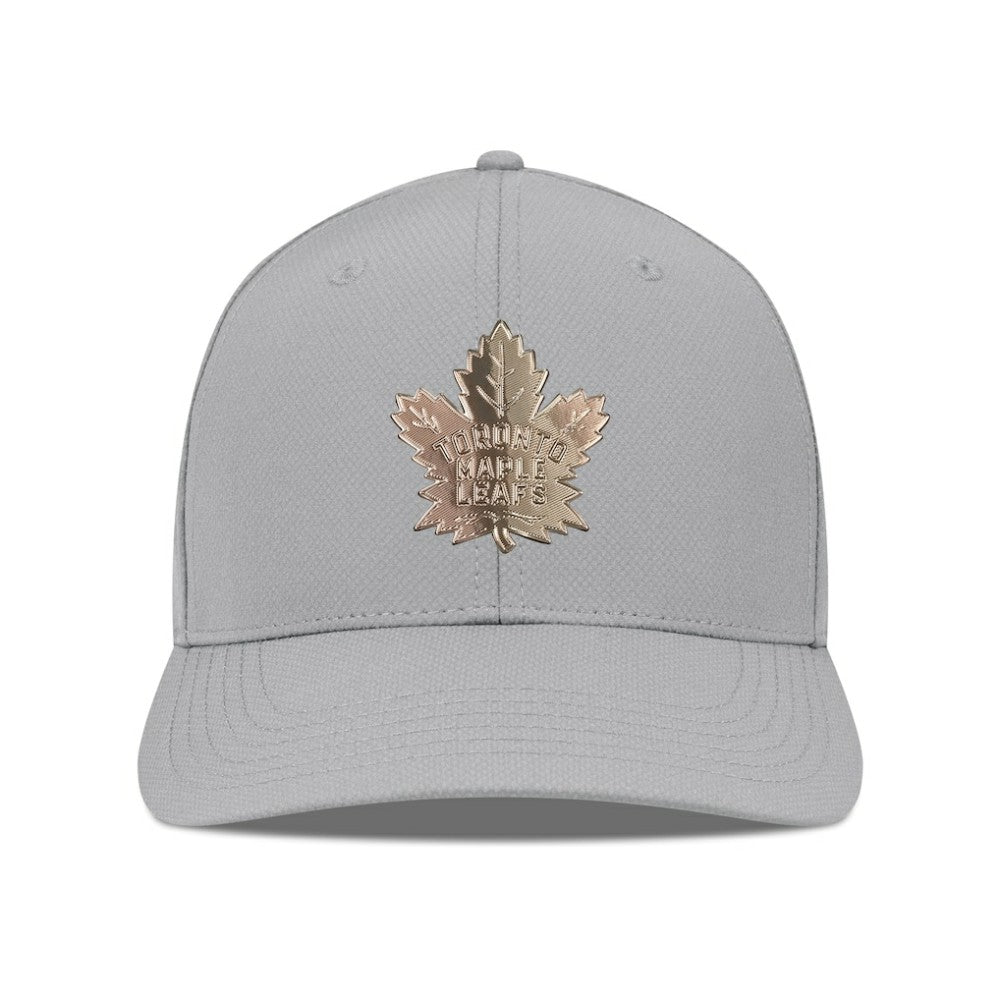 Toronto Maple Leafs Levelwear Rise Copper Insignia Flex Hat - Gray - NHL 203155821