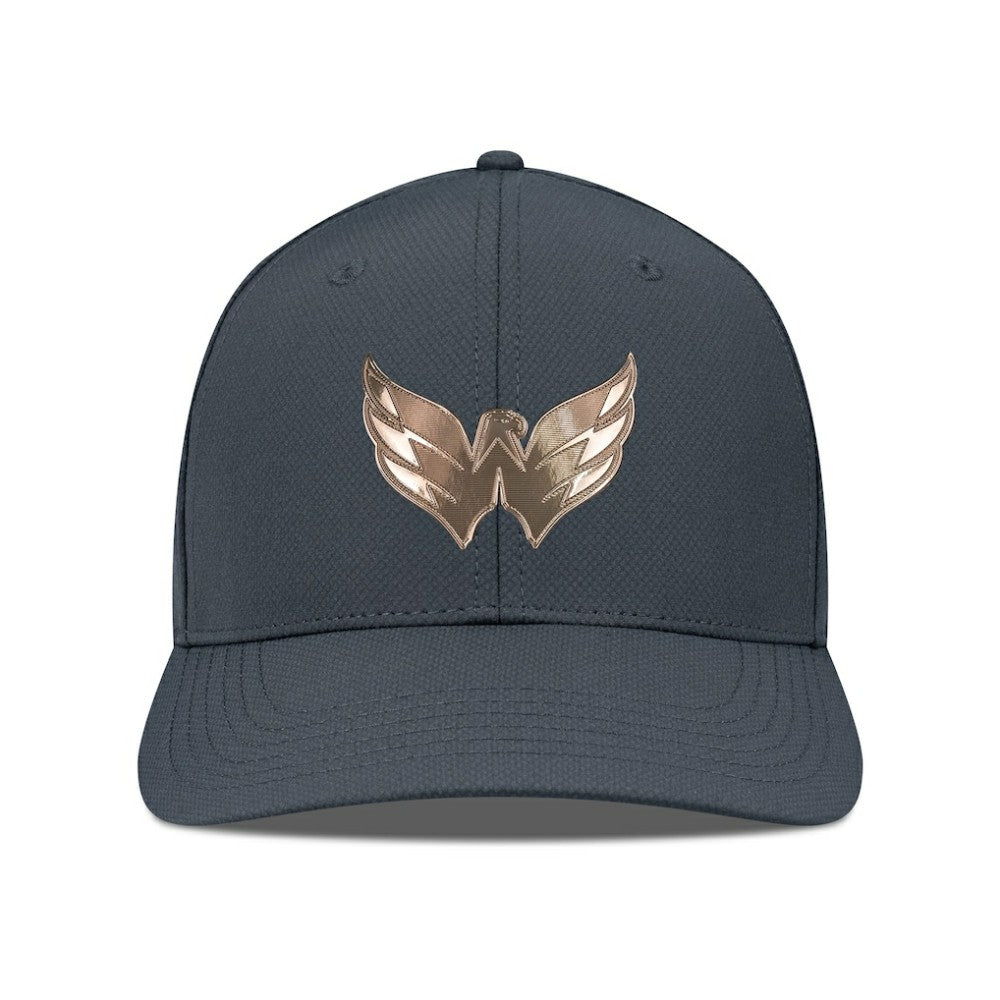 Washington Capitals Levelwear Rise Copper Insignia Flex Hat - Charcoal - NHL 203155824