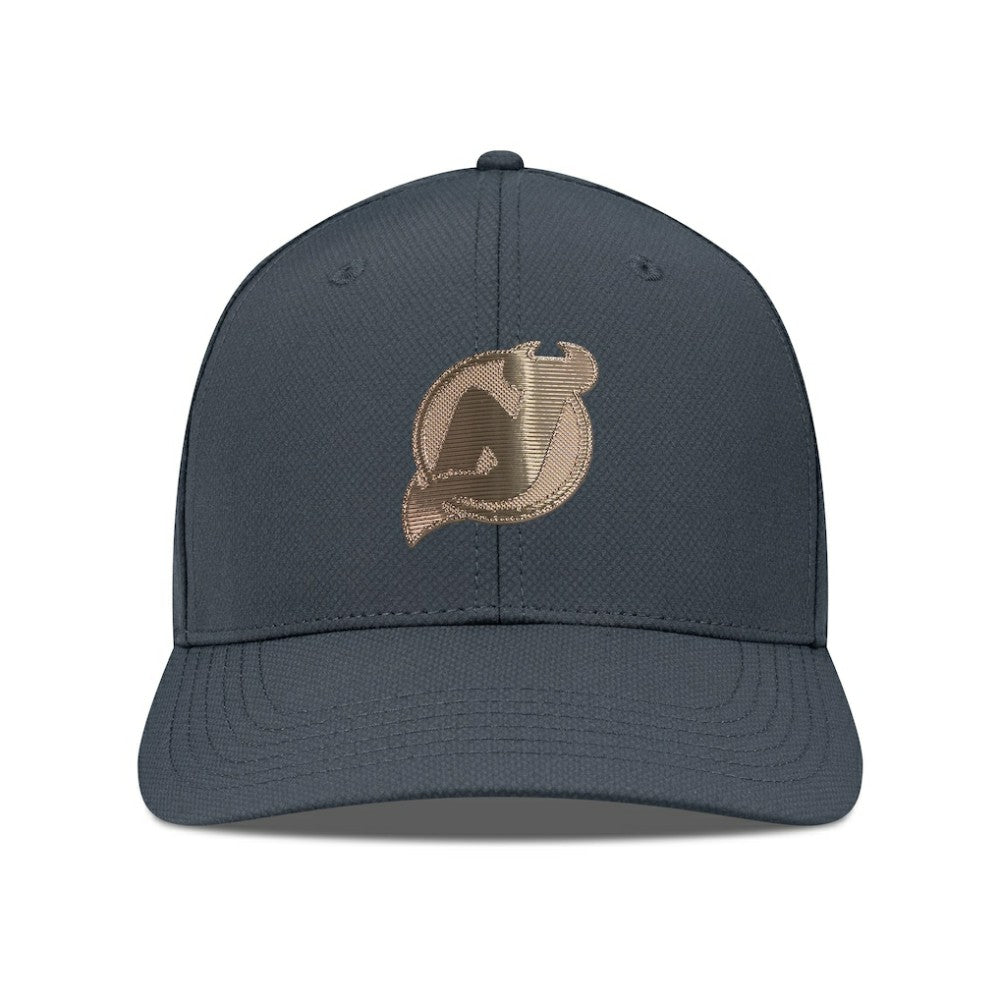 New Jersey Devils Levelwear Rise Copper Insignia Flex Hat - Charcoal - NHL 203155828