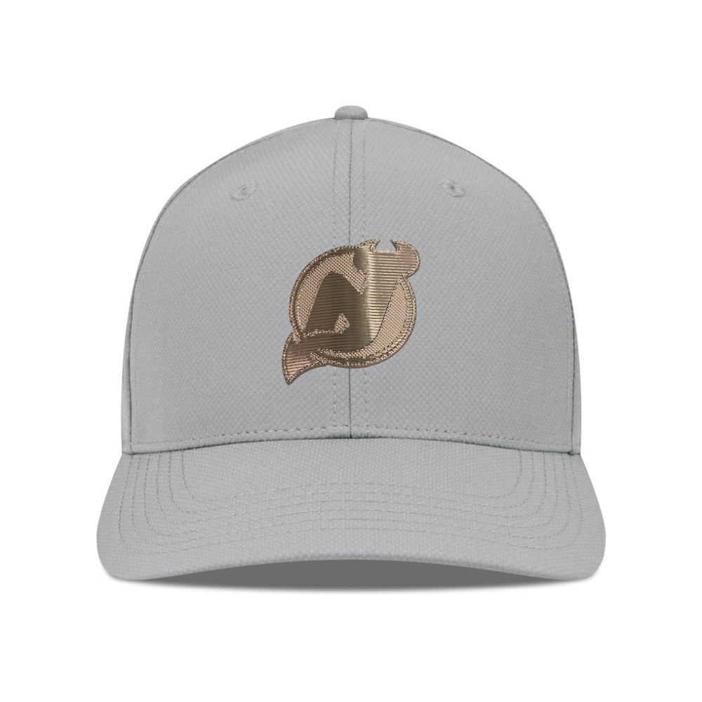 New Jersey Devils Levelwear Rise Copper Insignia Flex Hat - Gray - NHL 203155829