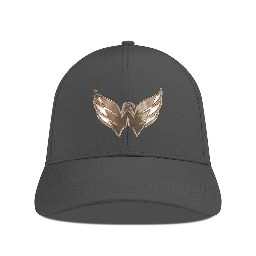 Washington Capitals Levelwear Ascend Copper Insignia Vented Adjustable Hat - Charcoal - NHL 203155848