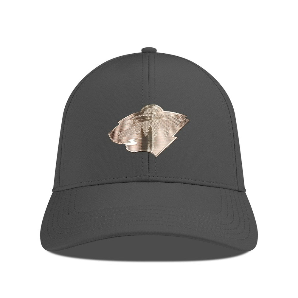 Minnesota Wild Levelwear Ascend Copper Insignia Vented Adjustable Hat - Charcoal - NHL 203155853