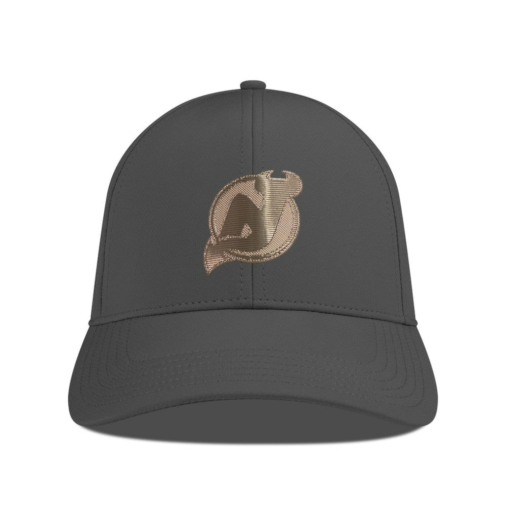 New Jersey Devils Levelwear Ascend Copper Insignia Vented Adjustable Hat - Charcoal - NHL 203155854
