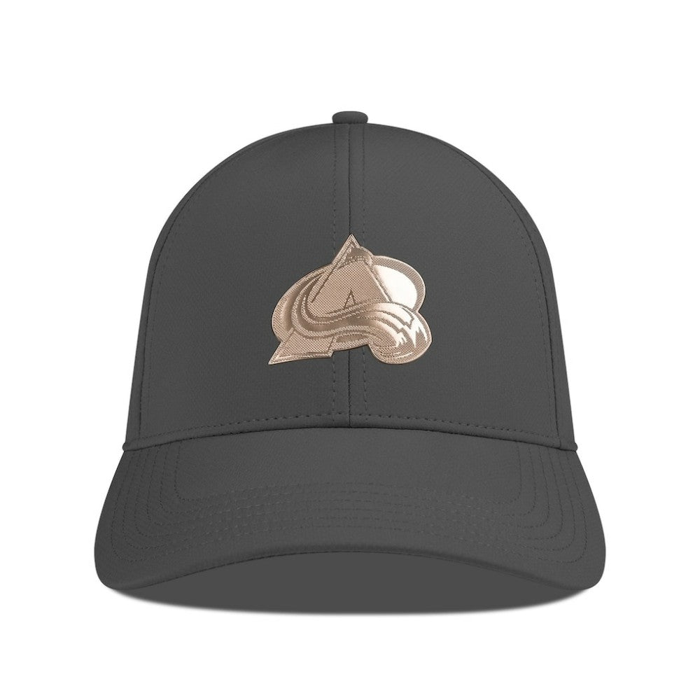 Colorado Avalanche Levelwear Ascend Copper Insignia Vented Adjustable Hat - Charcoal - NHL 203155861