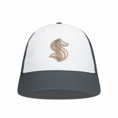 Seattle Kraken Levelwear Endure Copper Insignia Adjustable Hat - White/Charcoal - NHL 203155878