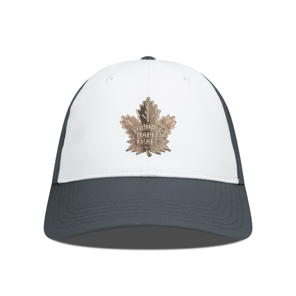 Toronto Maple Leafs Levelwear Endure Copper Insignia Adjustable Hat - White/Charcoal - NHL 203155880