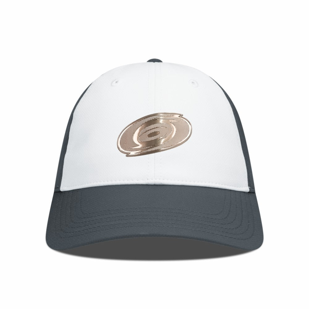 Carolina Hurricanes Levelwear Endure Copper Insignia Adjustable Hat - White/Charcoal - NHL 203155889