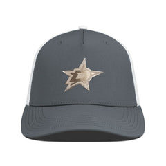 Dallas Stars Levelwear Signal Copper Insignia Trucker Adjustable Hat - Charcoal/White - NHL 203155892