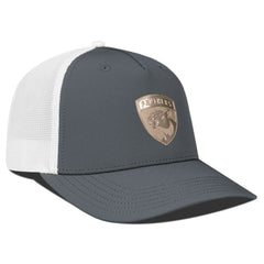 Florida Panthers Levelwear Signal Copper Insignia Trucker Adjustable Hat - Charcoal/White - NHL 203155898