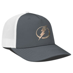 Tampa Bay Lightning Levelwear Signal Copper Insignia Trucker Adjustable Hat - Charcoal/White - NHL 203155906