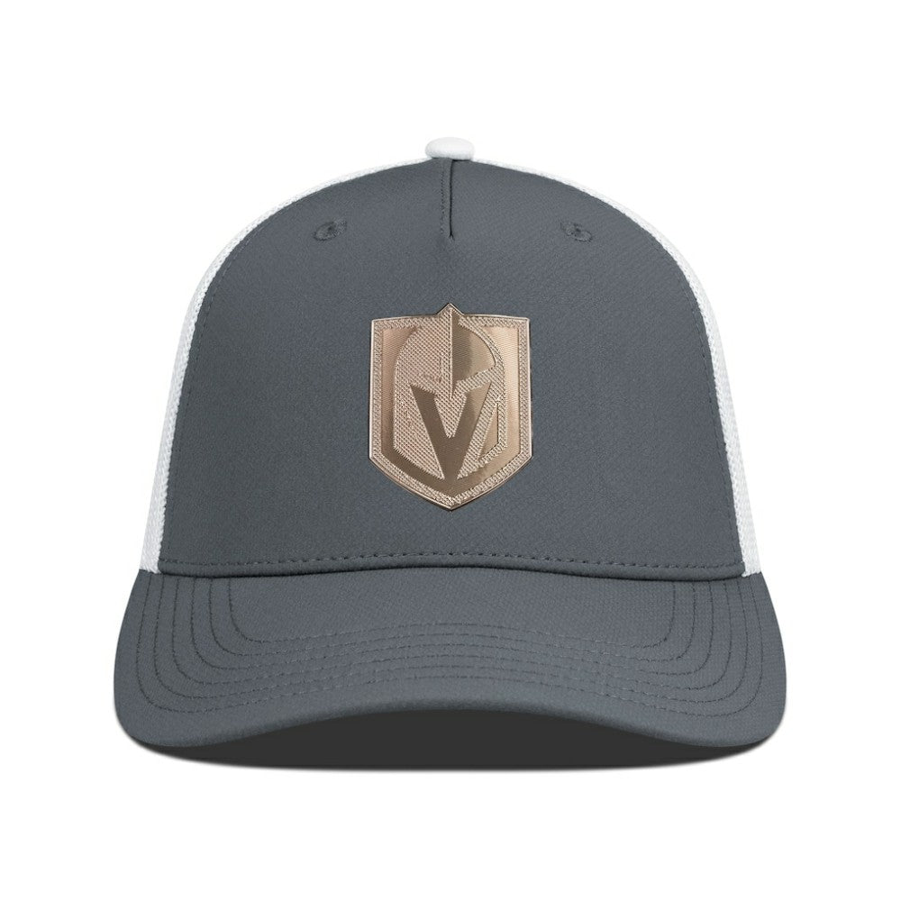 Vegas Golden Knights Levelwear Signal Copper Insignia Trucker Adjustable Hat - Charcoal/White - NHL 203155910