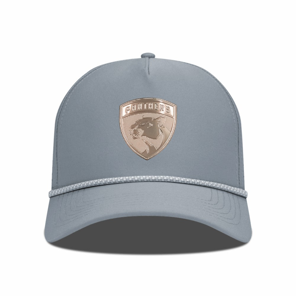 Florida Panthers Levelwear Gordon Copper Insignia Vented Adjustable Hat - Gray - NHL 203155936