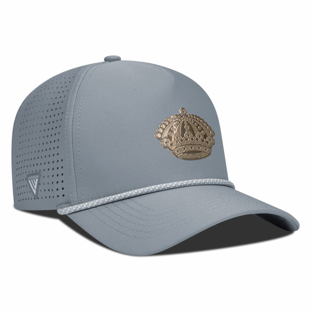 Los Angeles Kings Levelwear Gordon Copper Insignia Vented Adjustable Hat - Gray - NHL 203155939