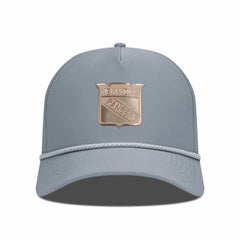 New York Rangers Levelwear Gordon Copper Insignia Vented Adjustable Hat - Gray - NHL 203155945