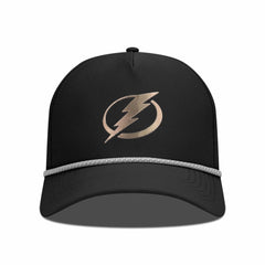 Tampa Bay Lightning Levelwear Gordon Copper Insignia Vented Adjustable Hat - Black - NHL 203155947