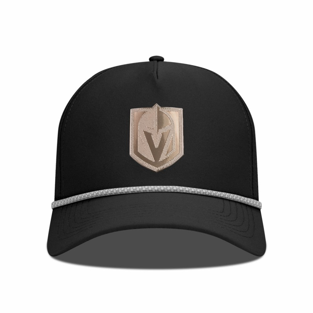 Vegas Golden Knights Levelwear Gordon Copper Insignia Vented Adjustable Hat - Black - NHL 203155951