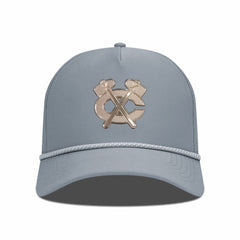 Chicago Blackhawks Levelwear Gordon Copper Insignia Vented Adjustable Hat - Gray - NHL 203155960