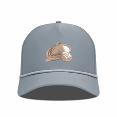 Colorado Avalanche Levelwear Gordon Copper Insignia Vented Adjustable Hat - Gray - NHL 203155963