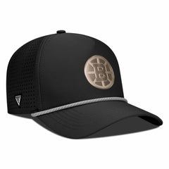 Boston Bruins Levelwear Gordon Copper Insignia Vented Adjustable Hat - Black - NHL 203155966