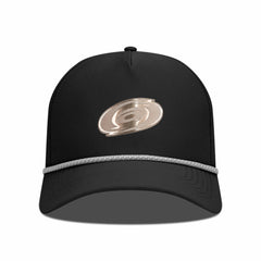 Carolina Hurricanes Levelwear Gordon Copper Insignia Vented Adjustable Hat - Black - NHL 203155967