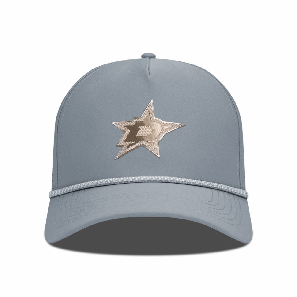Dallas Stars Levelwear Gordon Copper Insignia Vented Adjustable Hat - Gray - NHL 203155973