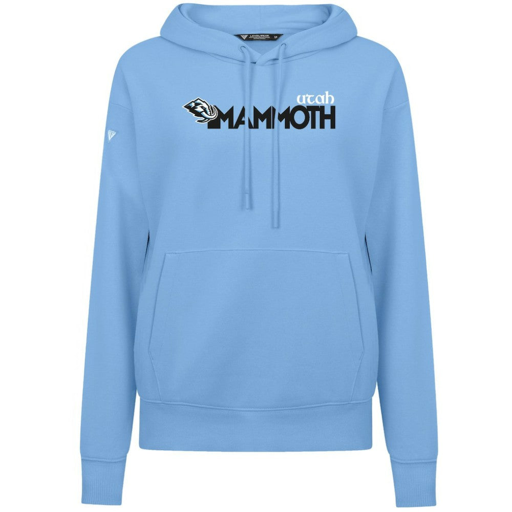 Utah Mammoth Levelwear Women's Adorn Wedge Pullover Hoodie - Light Blue - NHL 203155991