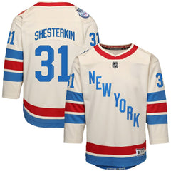 Igor Shesterkin New York Rangers Outerstuff Youth 2026 NHL Winter Classic Premier Jersey - White - NHL 203156094