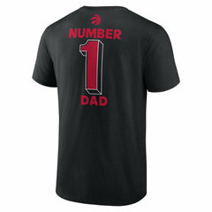 Toronto Raptors #1 Dad Jersey T-Shirt Black