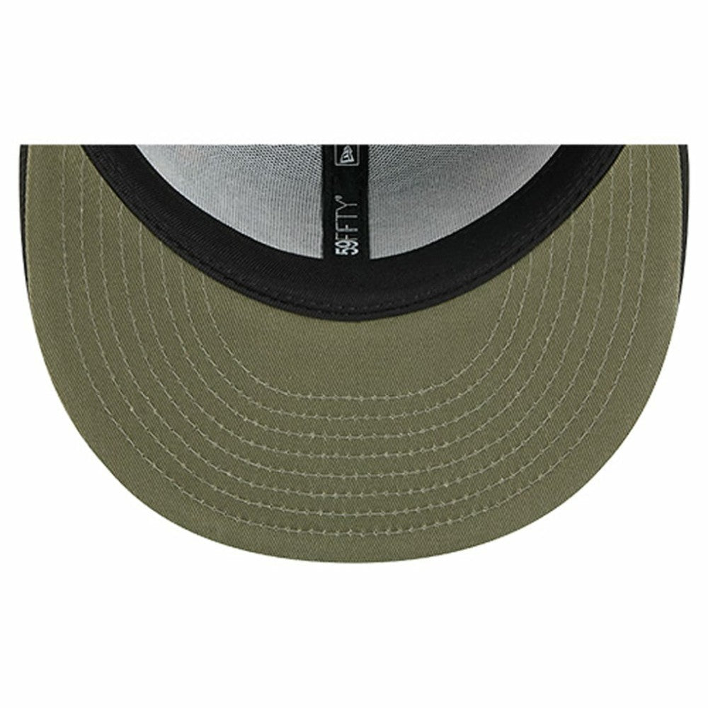 Carolina Hurricanes New Era Military Appreciation Digital Camo Stars 59FIFTY Fitted Hat - Black - NHL 203156194