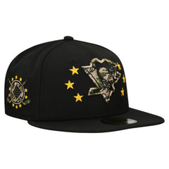Pittsburgh Penguins New Era Military Appreciation Digital Camo Stars 59FIFTY Fitted Hat - Black - NHL 203156201
