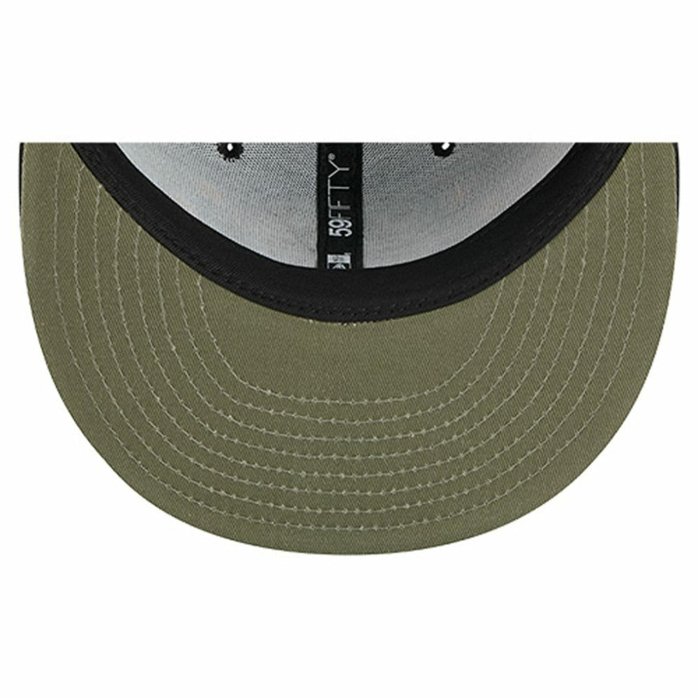 New York Islanders New Era Military Appreciation Digital Camo Stars 59FIFTY Fitted Hat - Black - NHL 203156203